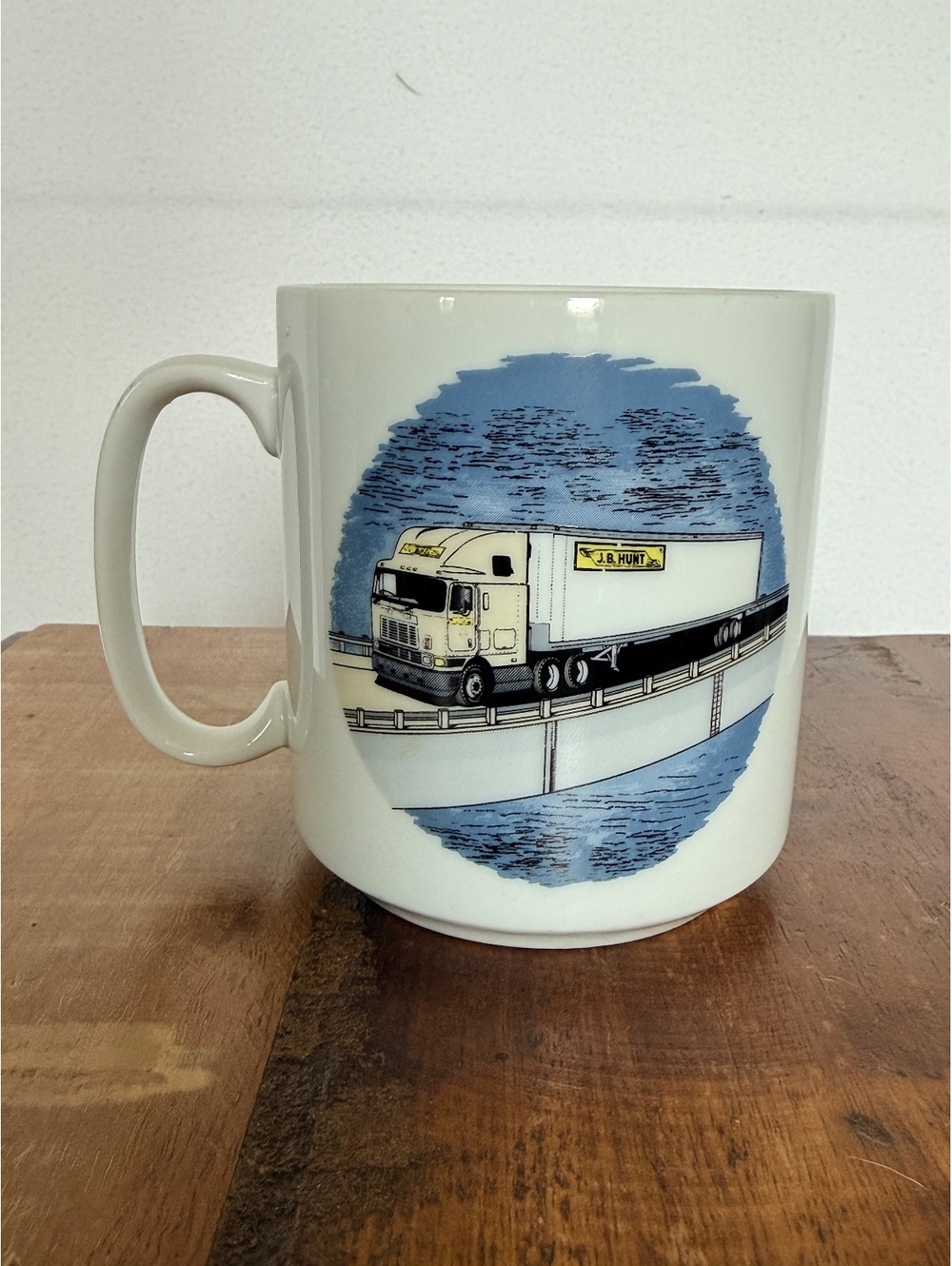 J.B. Hunt Semi Truck Promo Coffee Mug 18 Wheeler